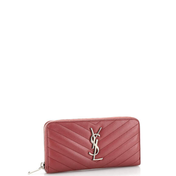 Saint Laurent Classic Zip Around Wallet #130144S65B - Picture 3 of 9